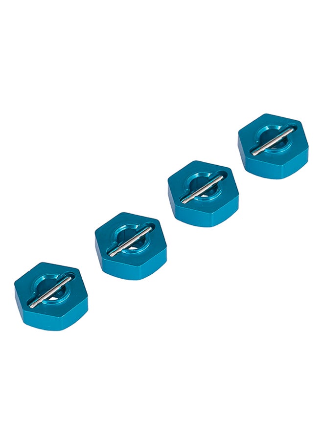 4-Piece Wheel Hex With Pin For RC Car  - Image 1