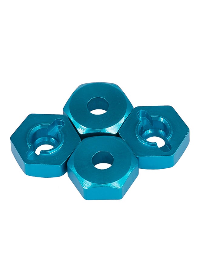 4-Piece Wheel Hex With Pin For RC Car  - Image 2