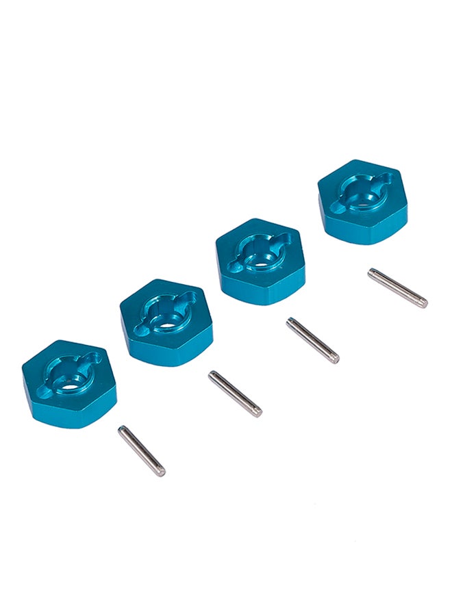 4-Piece Wheel Hex With Pin For RC Car  - Image 4