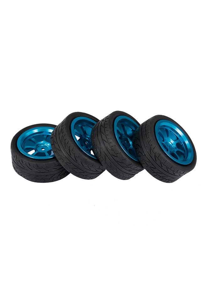 4-Piece Tire Wheel With Hub For RC Car  - Image 2