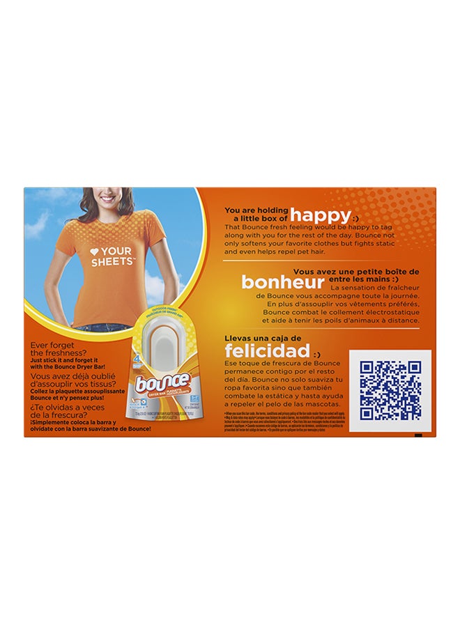 Fresh Linen Fabric Softener Dryer Sheets 40 Sheets 162x228mm