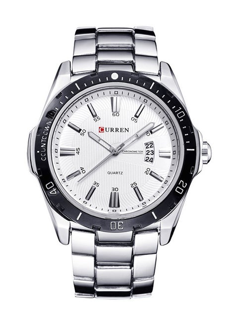 Men's Metal Analog Watch 8258A