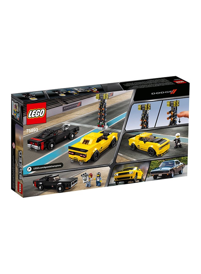 LEGO - 75893 478-Piece Speed Champions Dodge Challenger Building Set 7+ Years - Image 1