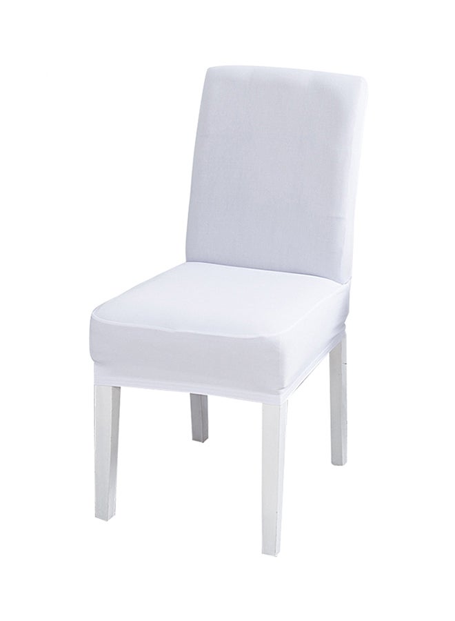 Generic Universal Removable Washable Elastic Cloth Stretch Chair Cover White 0.109kg  - Image 1