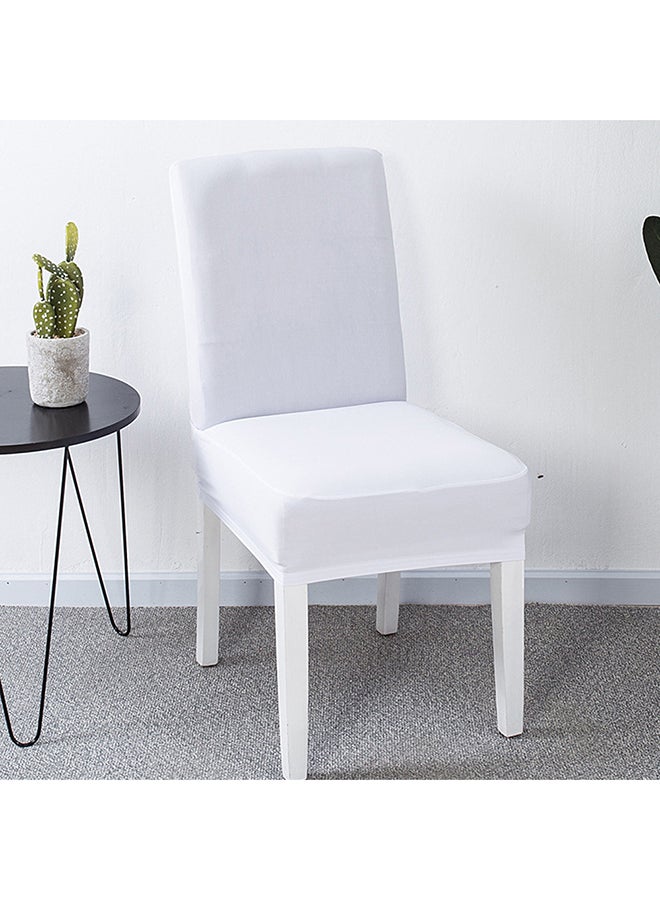 Generic Universal Removable Washable Elastic Cloth Stretch Chair Cover White 0.109kg  - Image 2