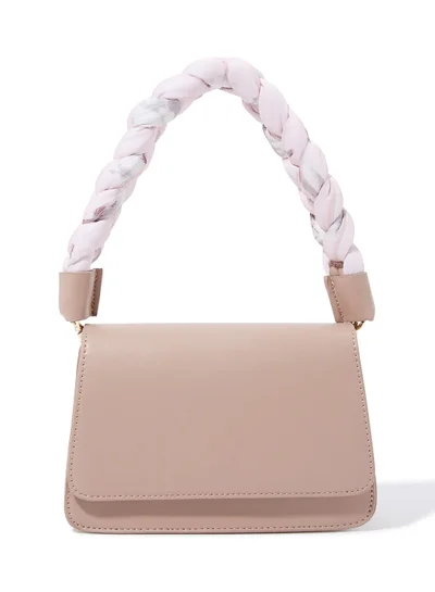 shoexpress Stitch Detailed Shoulder Bag Pink