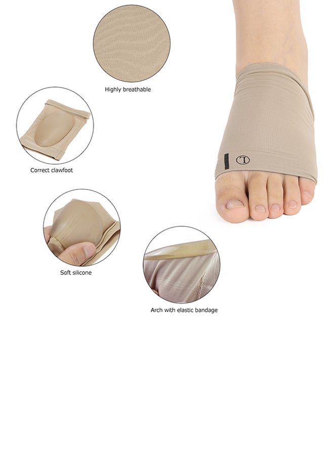 Generic Pair Of Orthotic Insoles Plantar Fasciitis Arch Support Sleeve  - Image 5