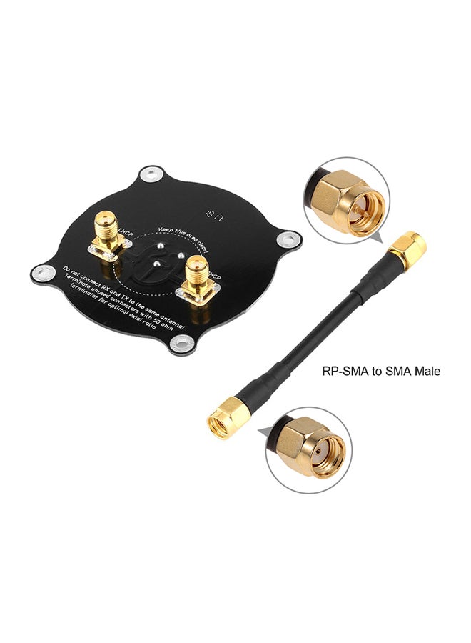 Triple Feed Patch Polarized Antenna RM10157-2 16x9x2cm  - Image 3