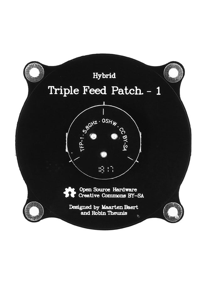 Triple Feed Patch Polarized Antenna RM10157-2 16x9x2cm  - Image 2