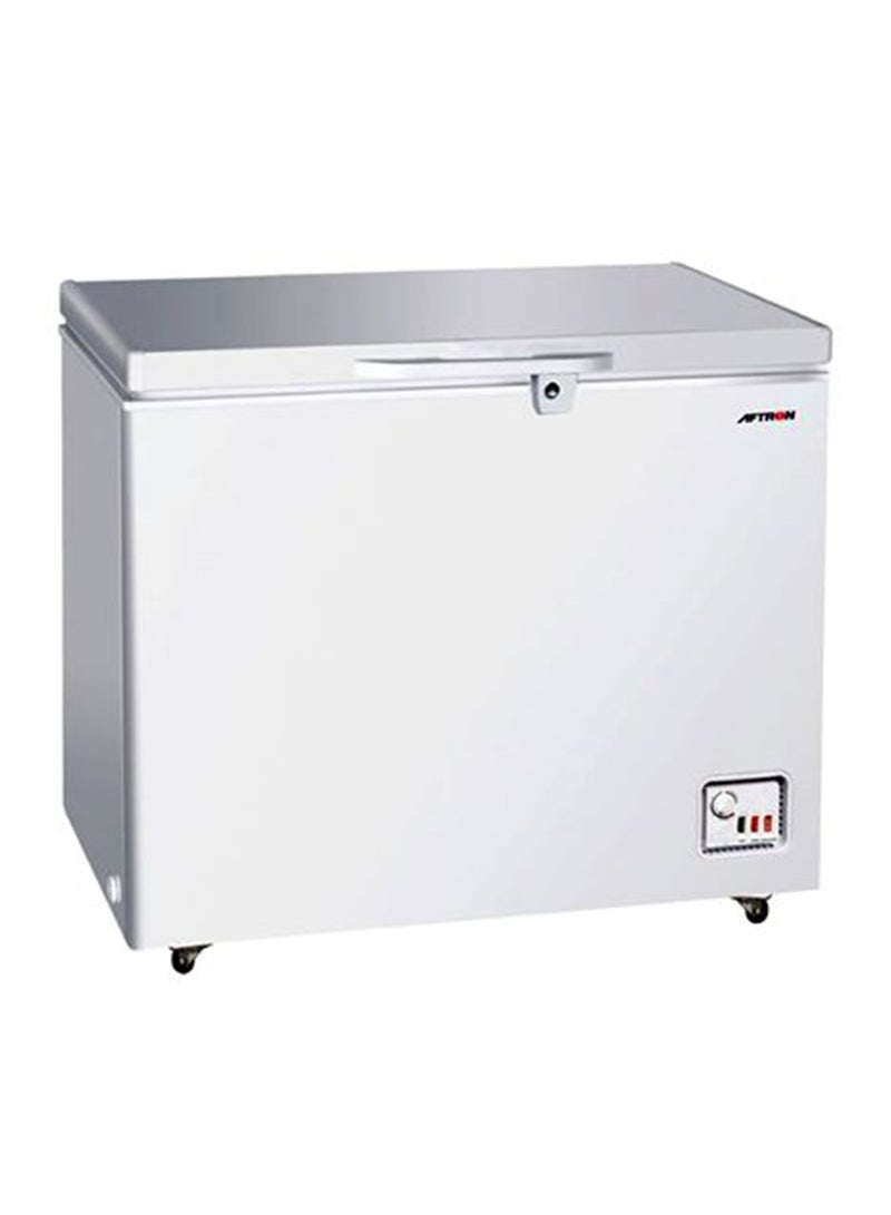 أفترون ثلاجة مزودة بتحكم ميكانيكي كهربائي 220 L AFF2220ME أبيض  - Image 1