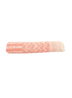 Ecocotton Karla Peshtamal Salmon 90x180cm  - Image 2