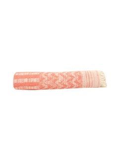 Ecocotton Karla Peshtamal Salmon 90x180cm  - Image 3
