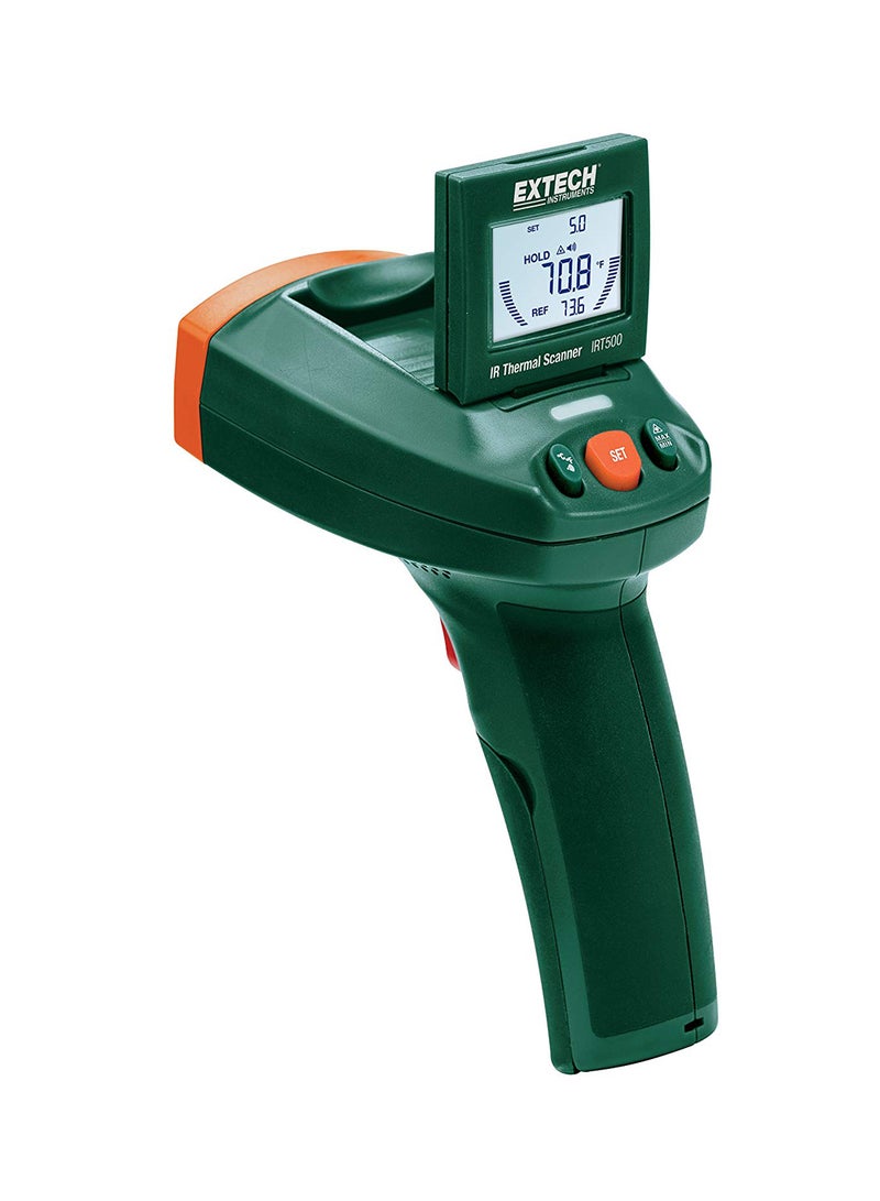 إكستيك ماسح حراري يعمل بالأشعة تحت الحمراء مزود بجهازي ليزر وشاشة LCD أخضر