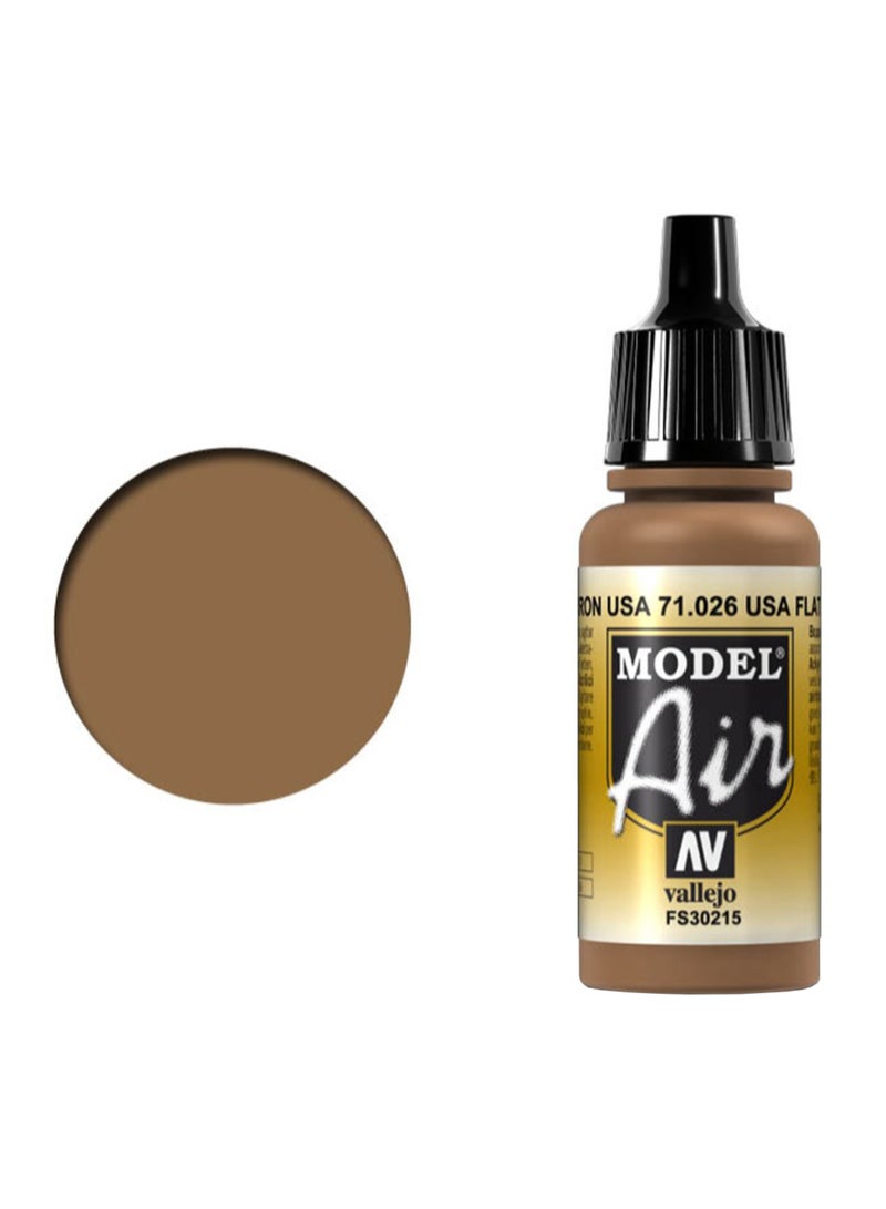 Model Air Acrylic Color Us Flat Brown