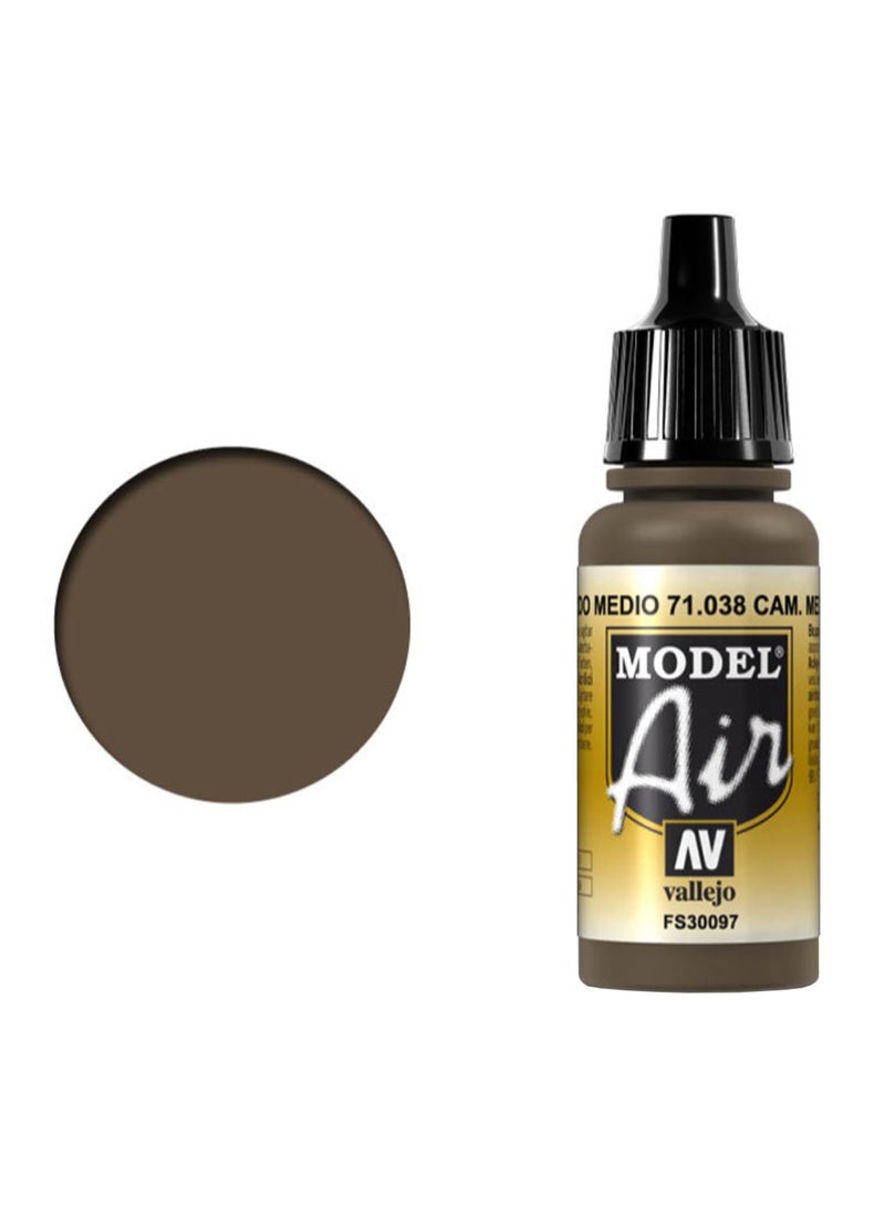 Model Air Acrylic Color Camouflage Medium Brown