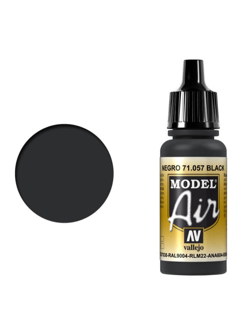 لون أكريليك من موديل آير أسود