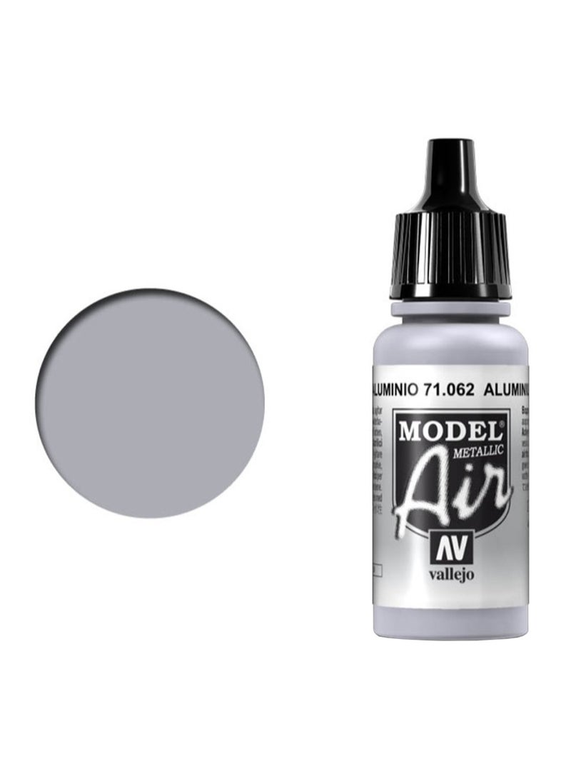 Vallejo Model Air Acrylic Color Aluminum (Metallic) 