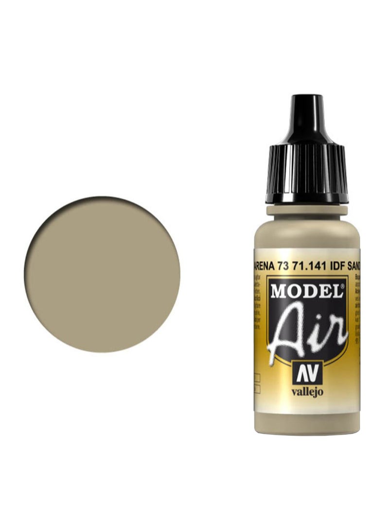 لون أكريليك من موديل آير Idf رمادي رملي 73