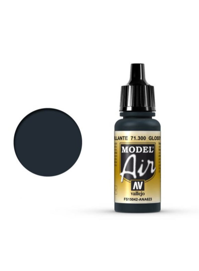 لون أكريليك من موديل آير أزرق بحري لامع