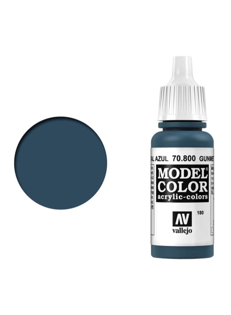 Model Color Acrylic Paint Metallic Blue