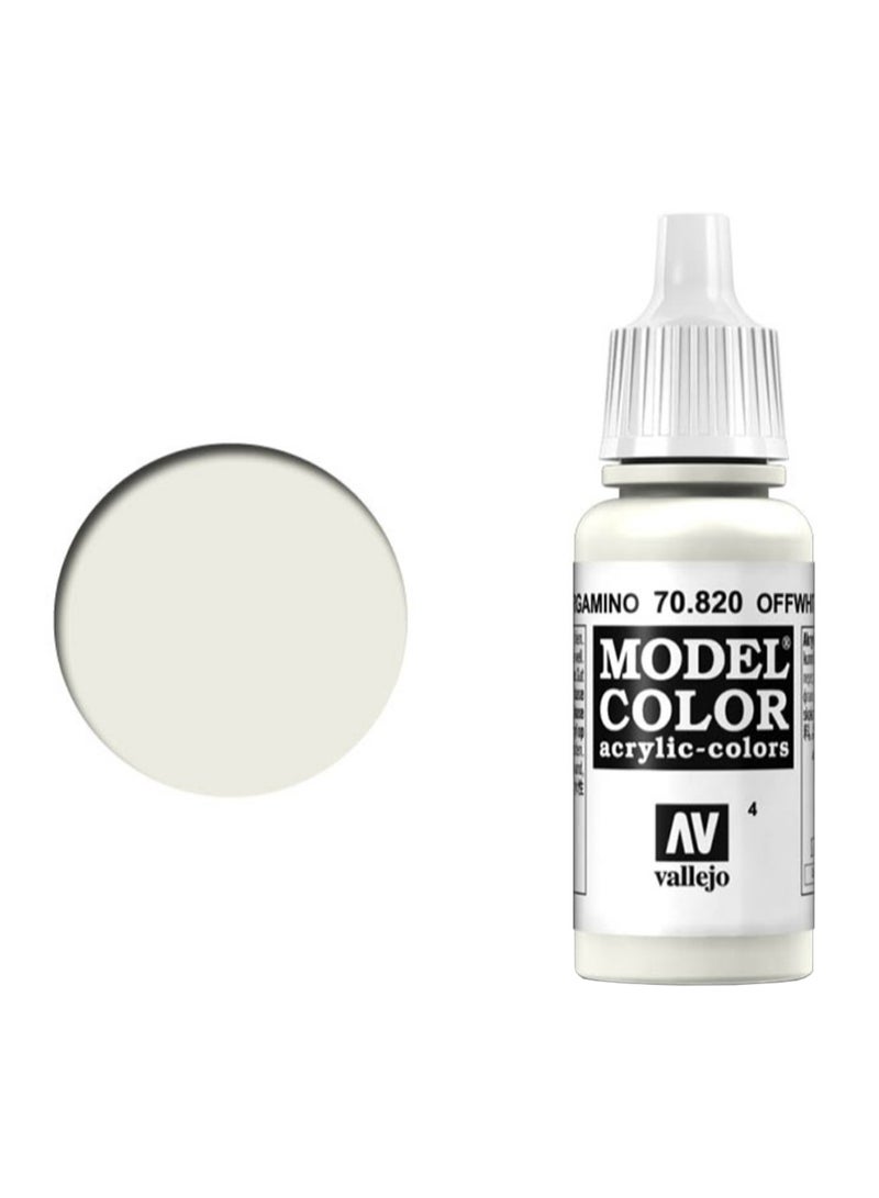 طلاء أكريليك من موديل كالر أوف وايت