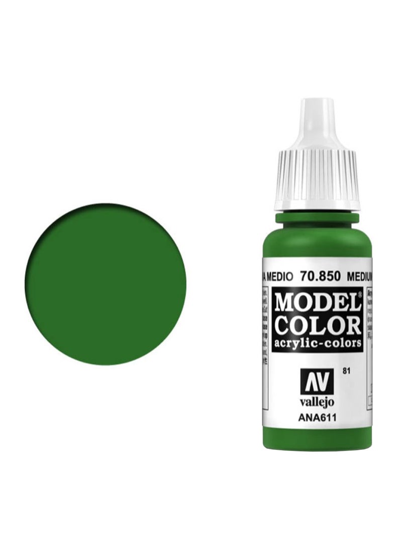 Model Color Acrylic Paint Medium Olive