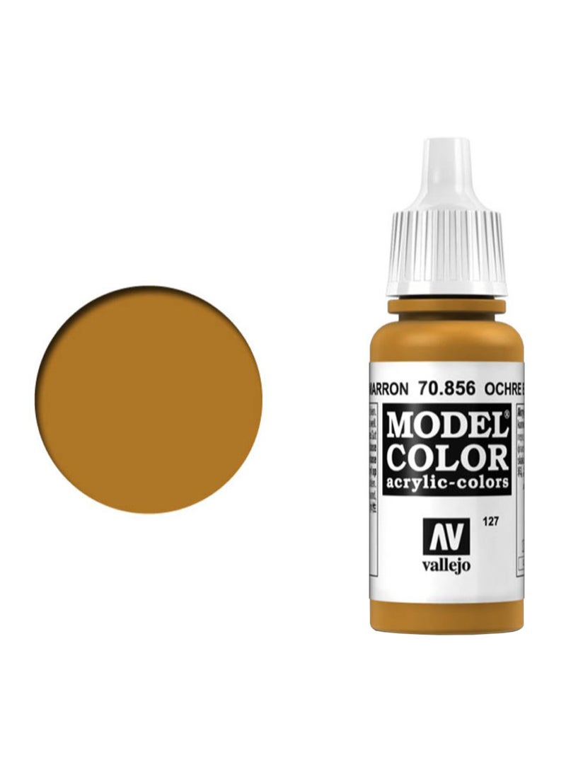 طلاء أكريليك من موديل كالر بني مائل للأصفر