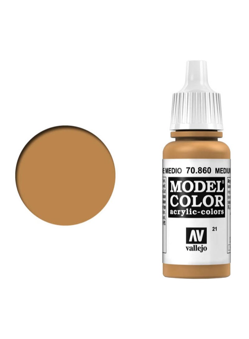 طلاء أكريليك من موديل كالر فليش تون ميديوم