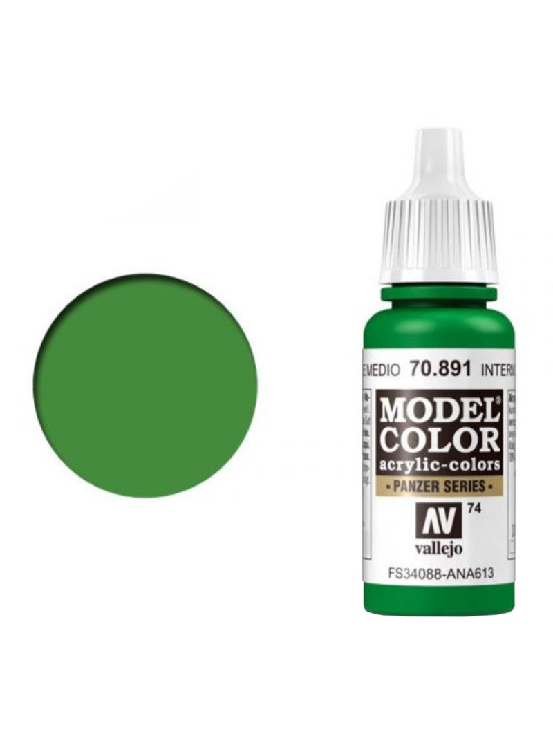 Model Color Acrylic Paint Intermediate Green