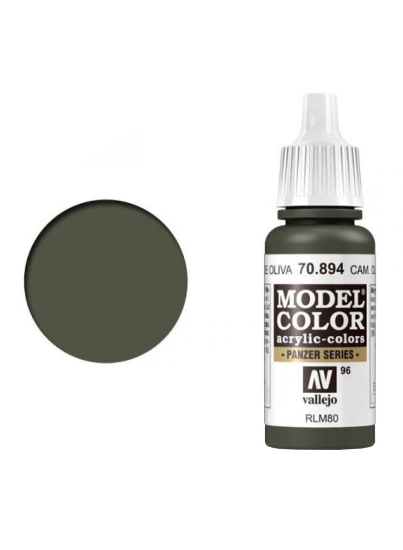 طلاء أكريليك من موديل كالر أخضر زيتوني مموه