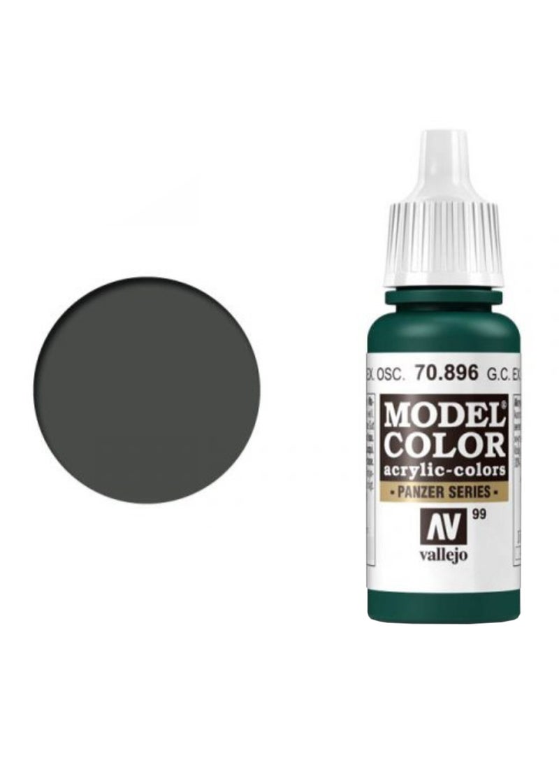 طلاء أكريليك من موديل كالر أخضر داكن إكسترا مموه ألماني
