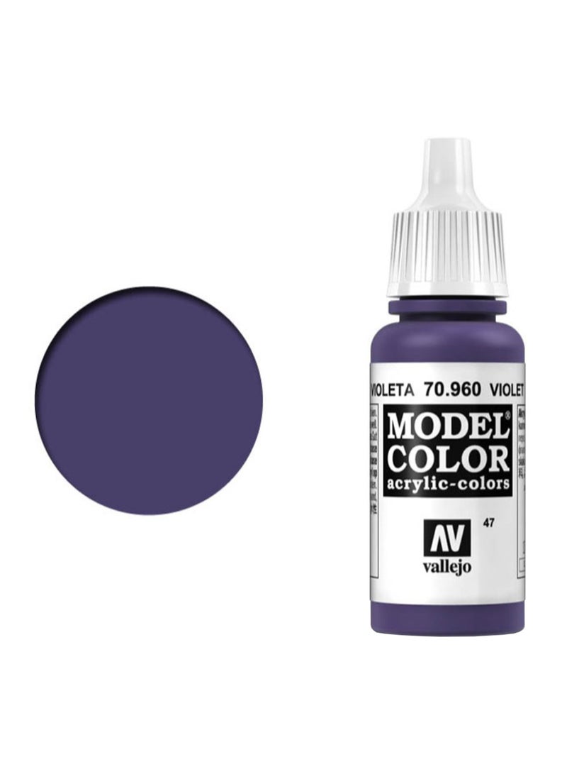 Model Color Acrylic Paint Voilet