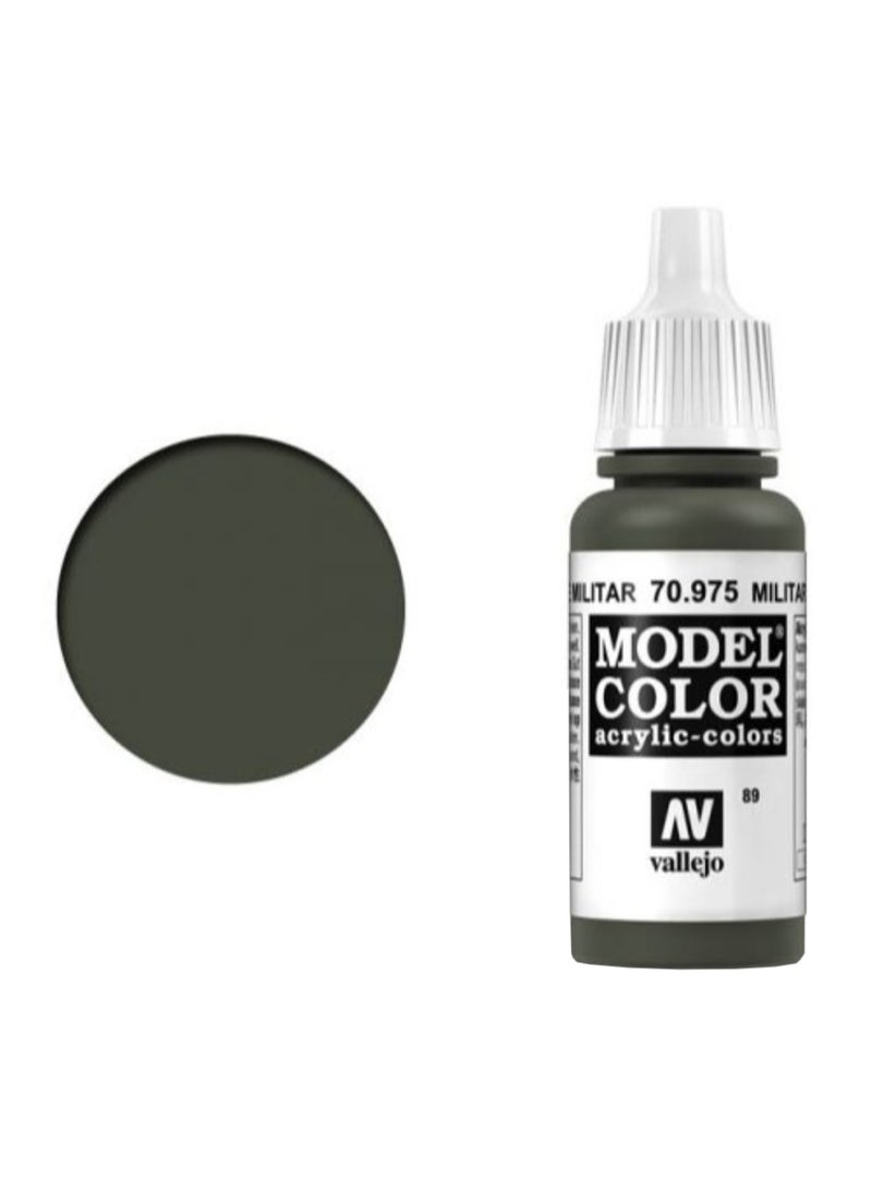 طلاء أكريليك من موديل كالر أخضر عسكري