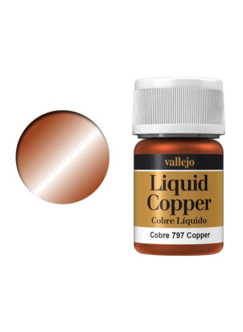 لون أكريليك سائل نحاس