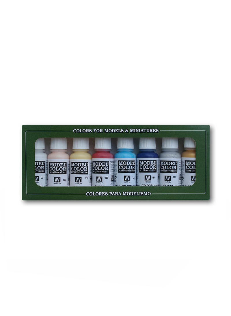 8-Piece Model Color Set Multicolor