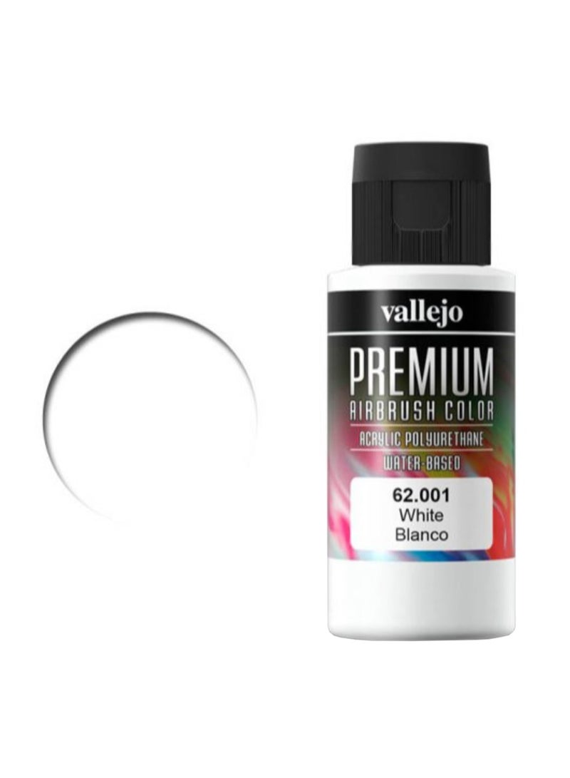 لون أكريليك بريميوم أبيض