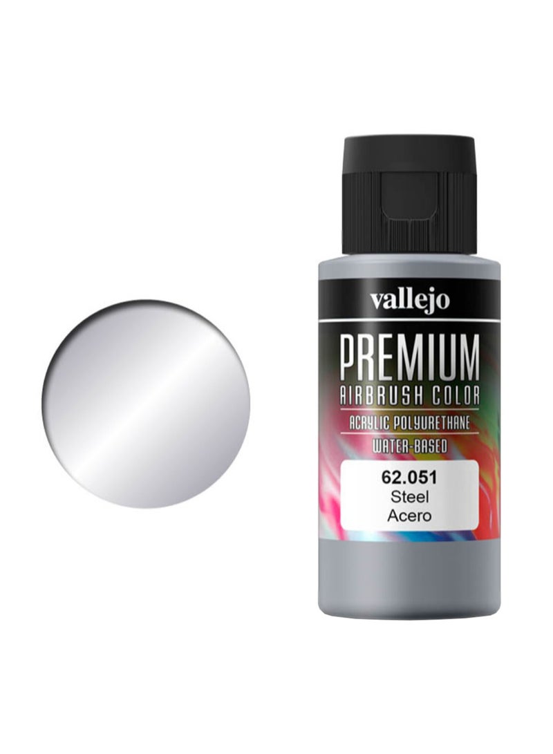 لون أكريليك بريميوم فضي