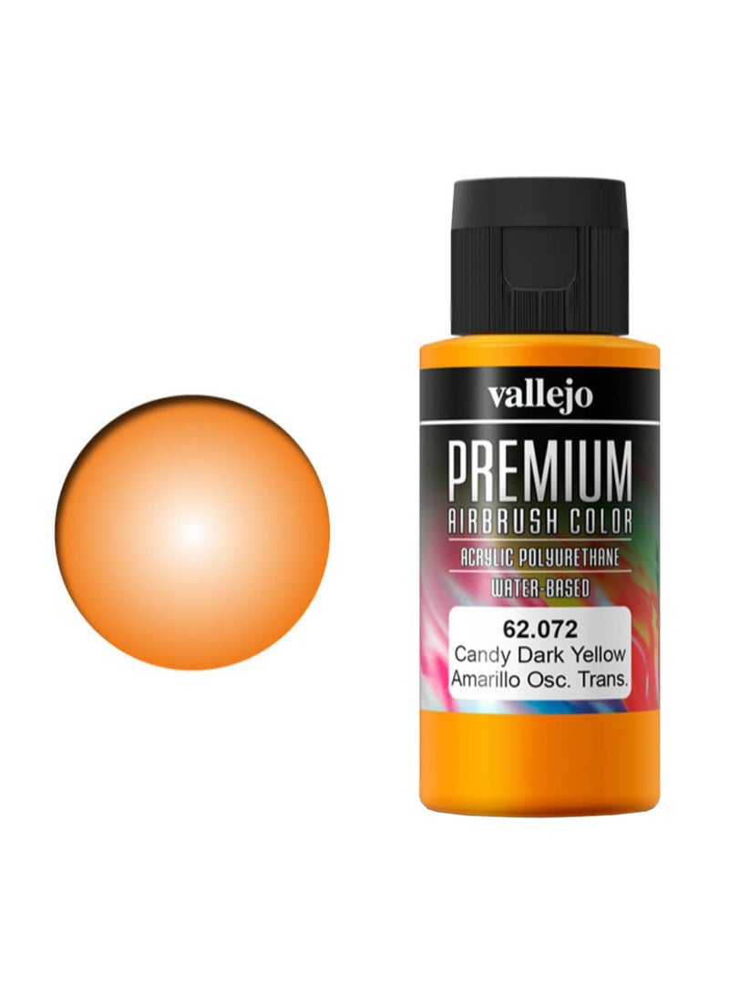 لون أكريليك بريميوم أصفر داكن كاندي