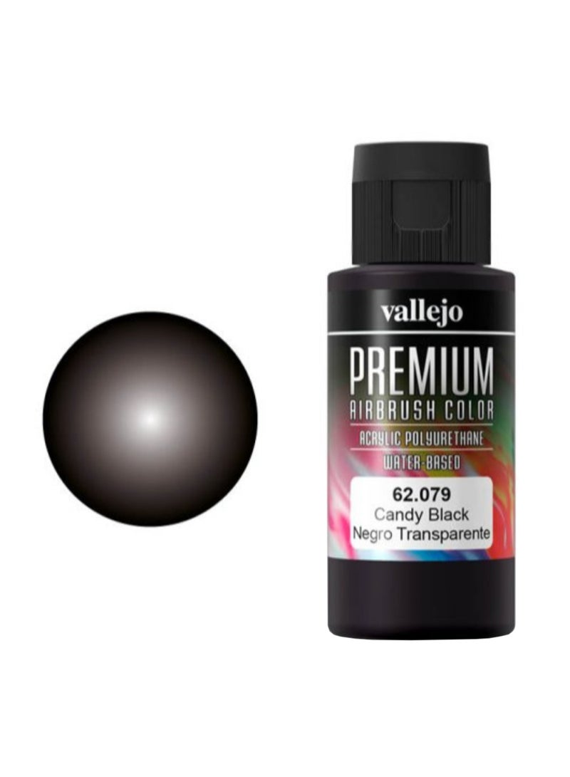 لون أكريليك بريميوم أسود كاندي