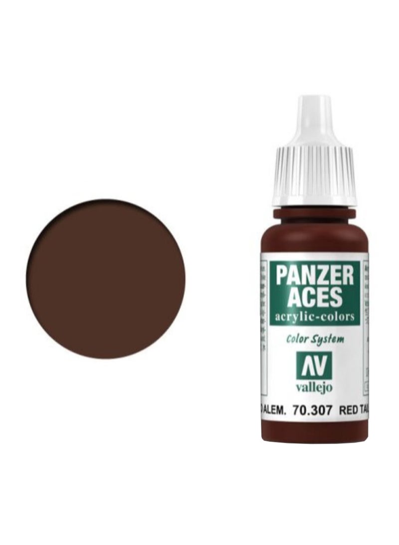 Vallejo Panzer Aces Acrylic Color German Red Tail Light