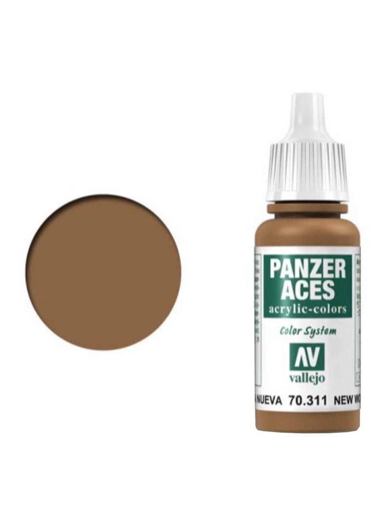 Vallejo Panzer Aces Acrylic Color New Wood