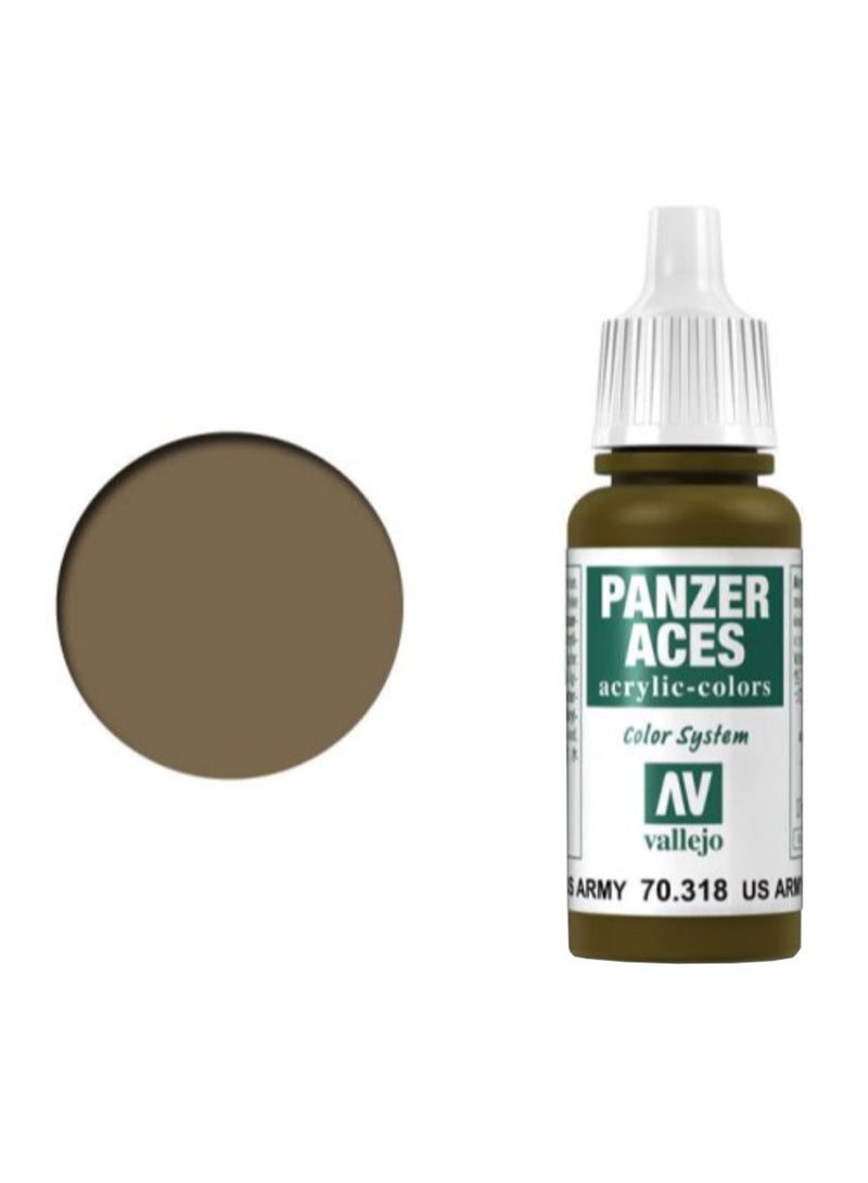 Vallejo Panzer Aces Acrylic Color Us Army Tank Crew