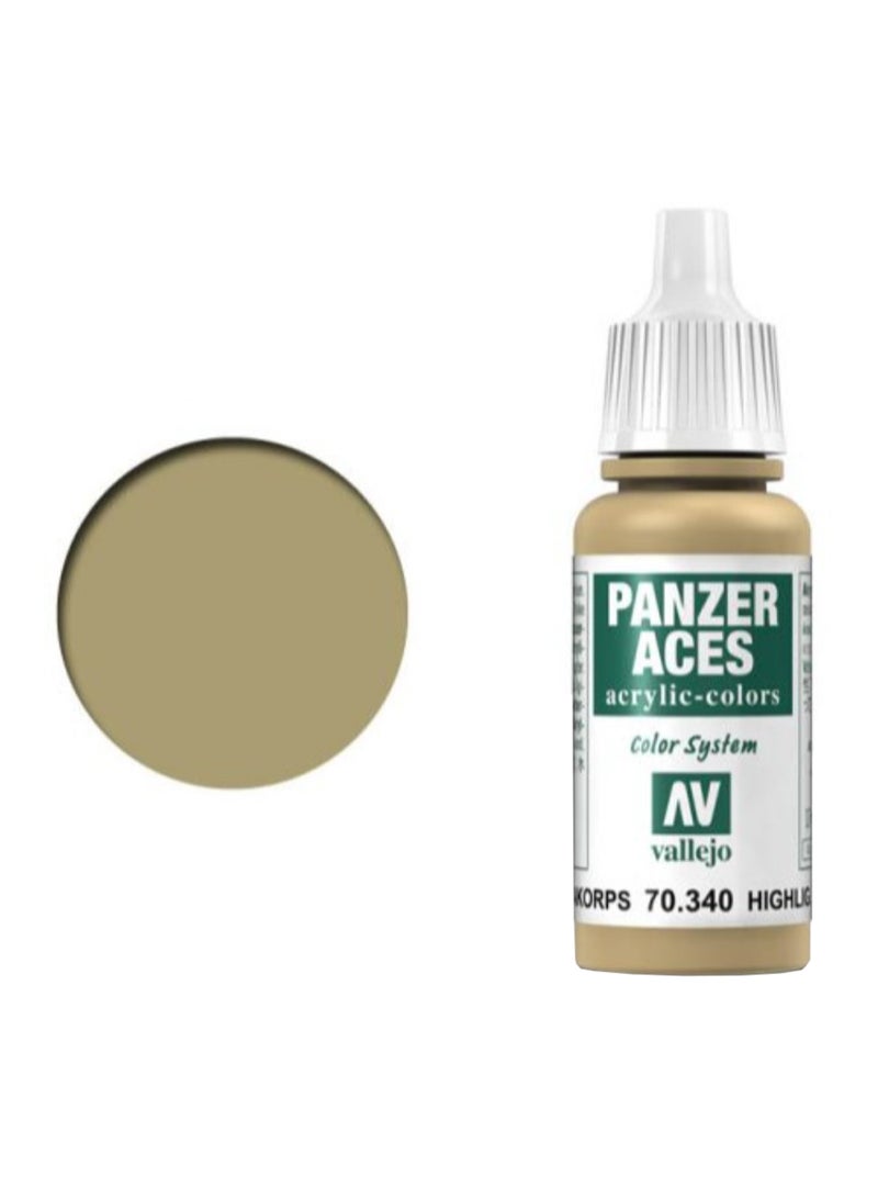 Vallejo Panzer Aces Acrylic Color 17 Ml