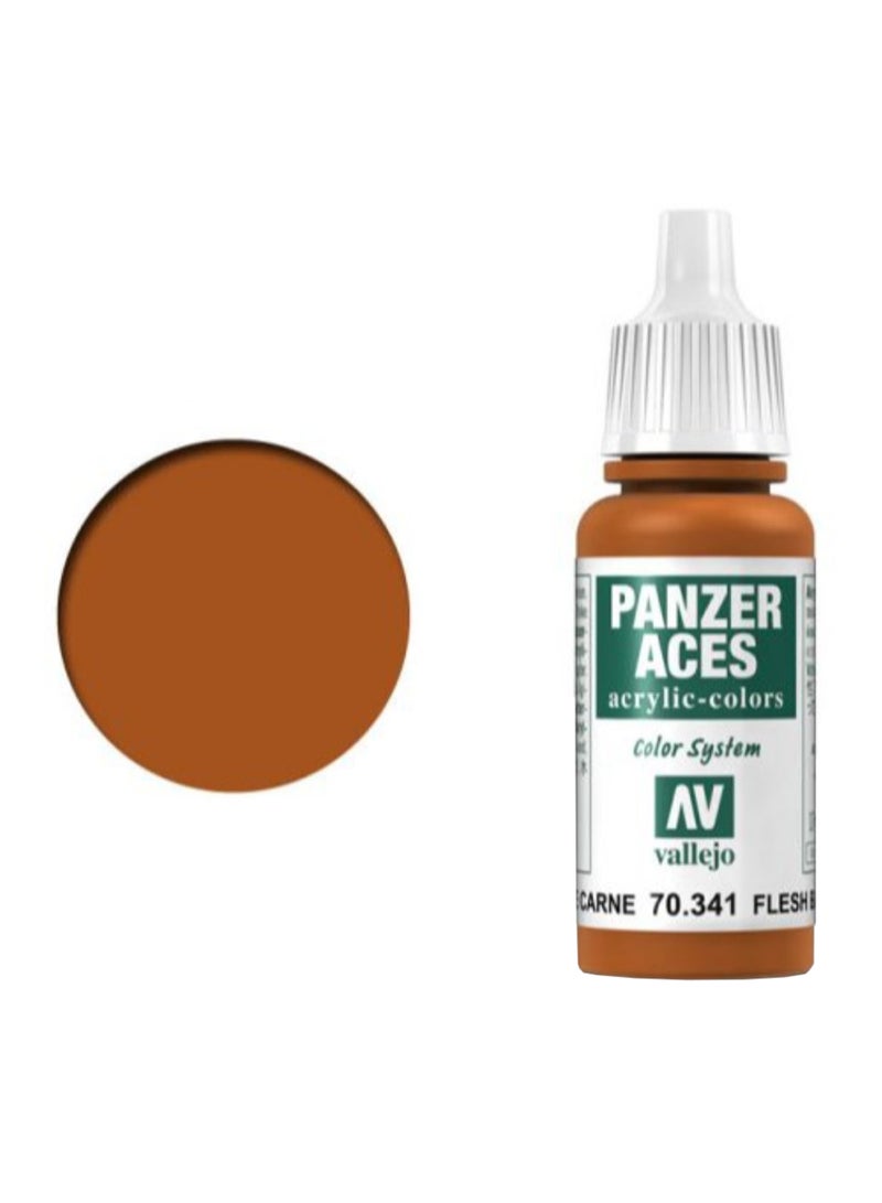 Vallejo Panzer Aces Acrylic Color Flesh Base