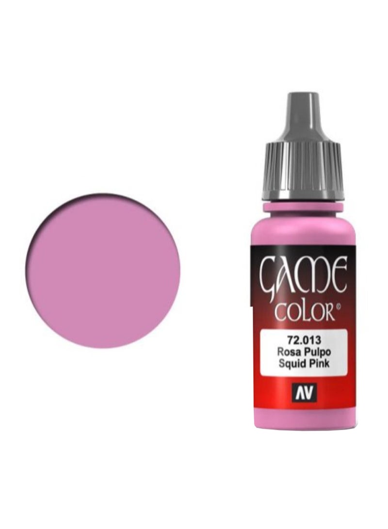 Game Color Acrylic Squid Pink