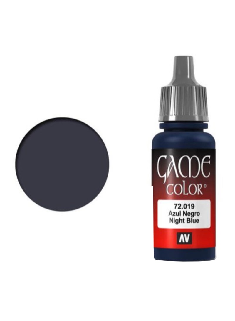 لون أكريليك من جيم أزرق ليلي