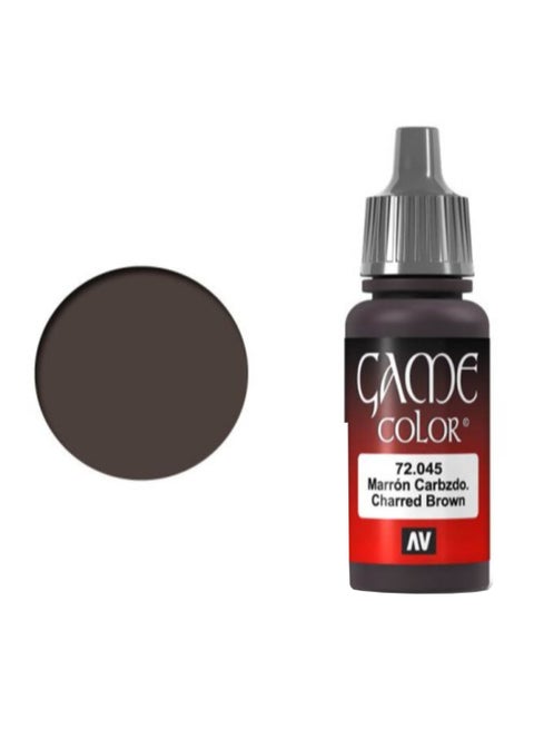 Game Color Acrylic Charred Brown