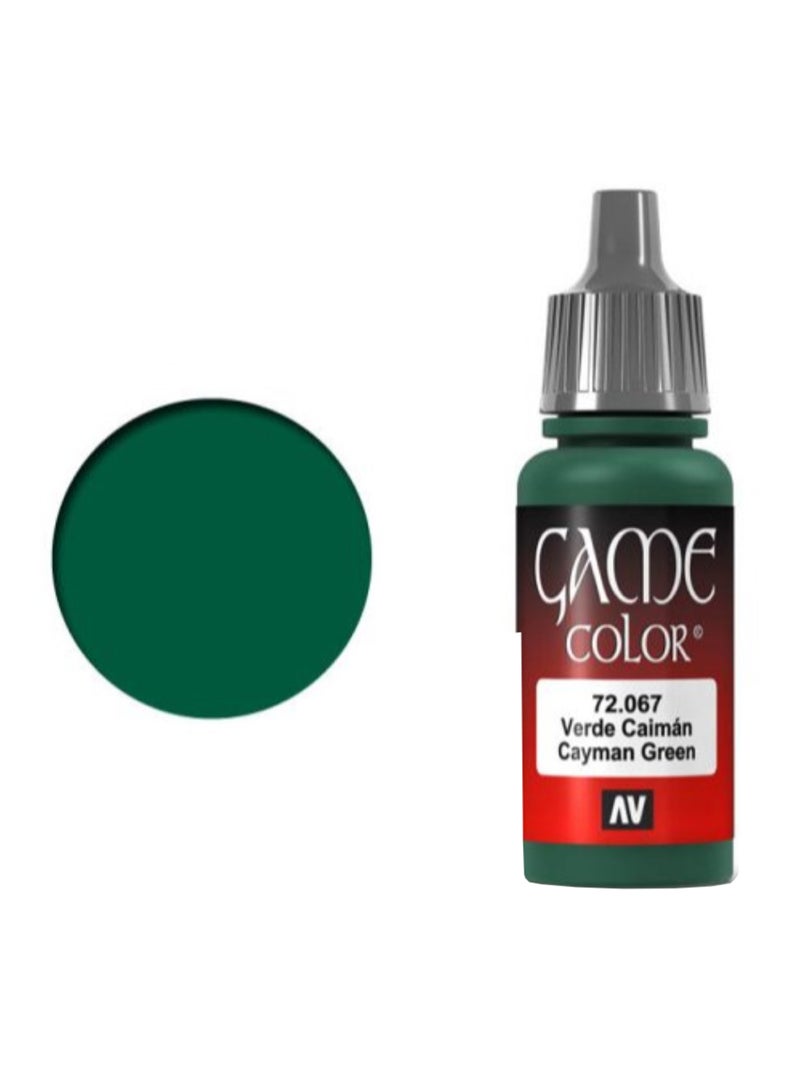 Game Color Acrylic Cayman Green