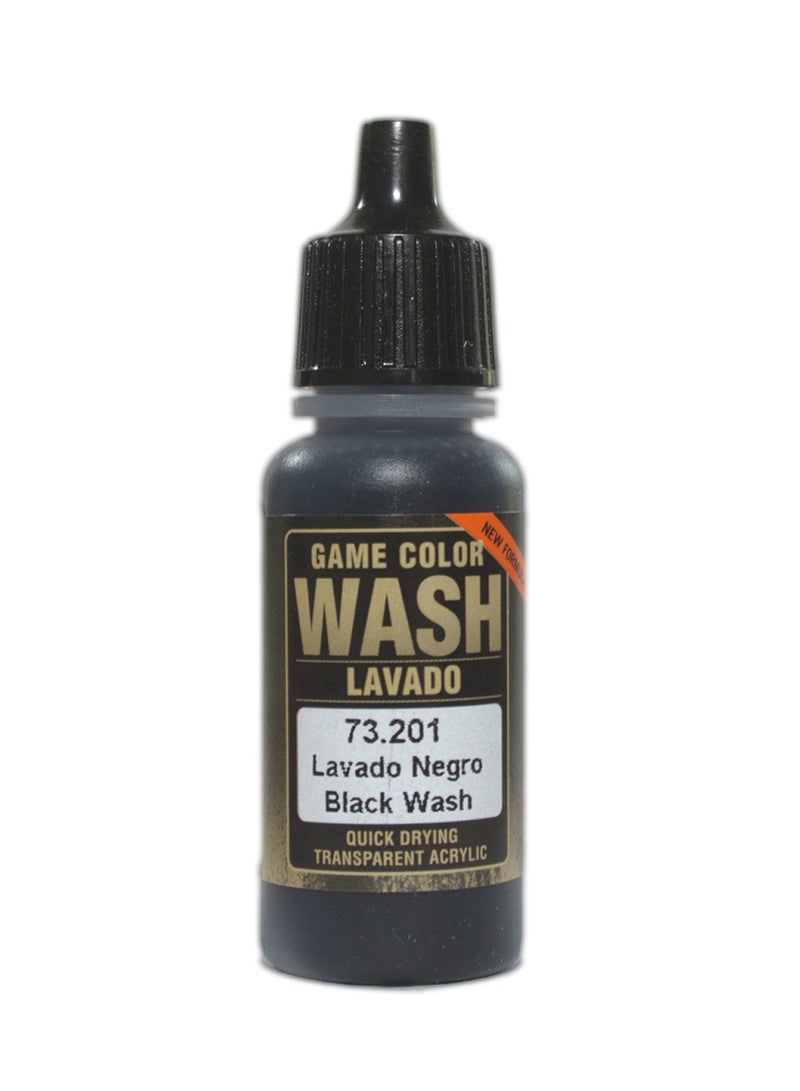 لون أكريليك من جيم أسود