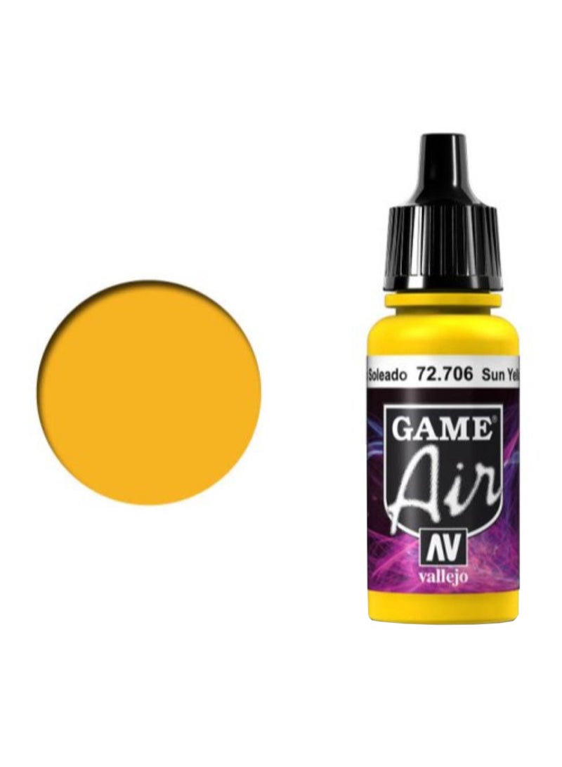 Game Air Acrylic Color Sun Yellow